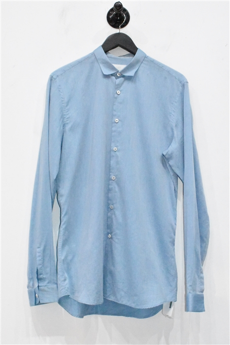 Sky Blue Prada Button Shirt, size L