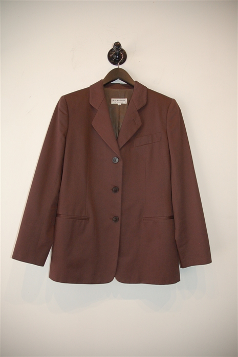 Coffee Giorgio Armani Pant Suit, size 8