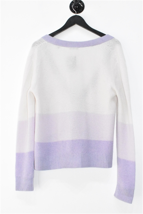 Purple Tones ATM Anthony Thomas Melillo Cashmere Cardigan, size M