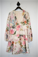 Floral Zimmermann A-Line Dress, size M