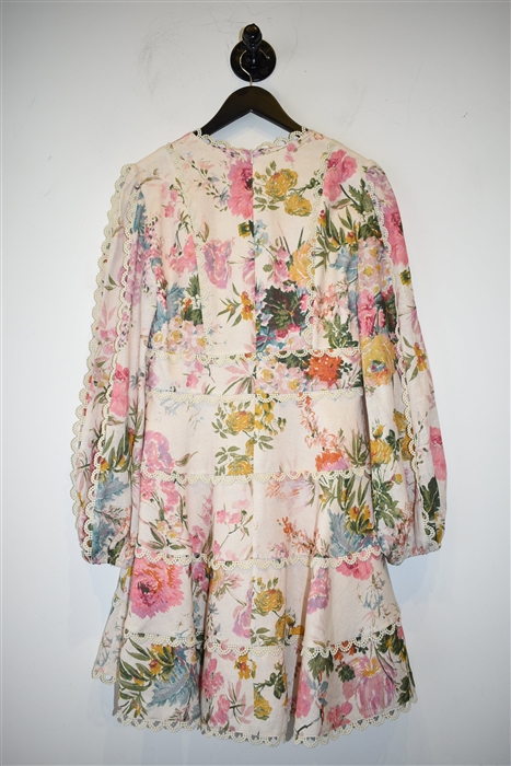Floral Zimmermann A-Line Dress, size M