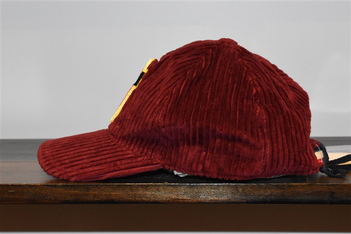 Burgundy Moncler Cap, size O/S