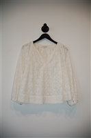 Soft White Nili Lotan Pullover, size S