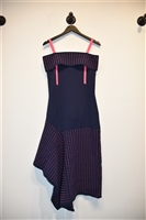 Navy & Pink Jason Wu A-Line Dress, size S