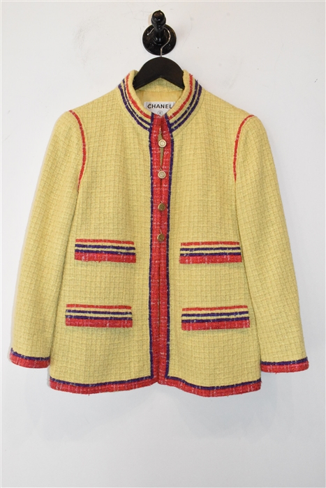 Citron Chanel Jacket, size M