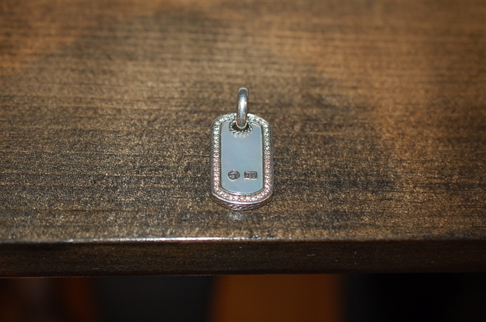 Sterling Silver David Yurman Pendant, size O/S