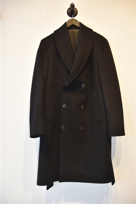 Basic Black Lardini Coat, size M