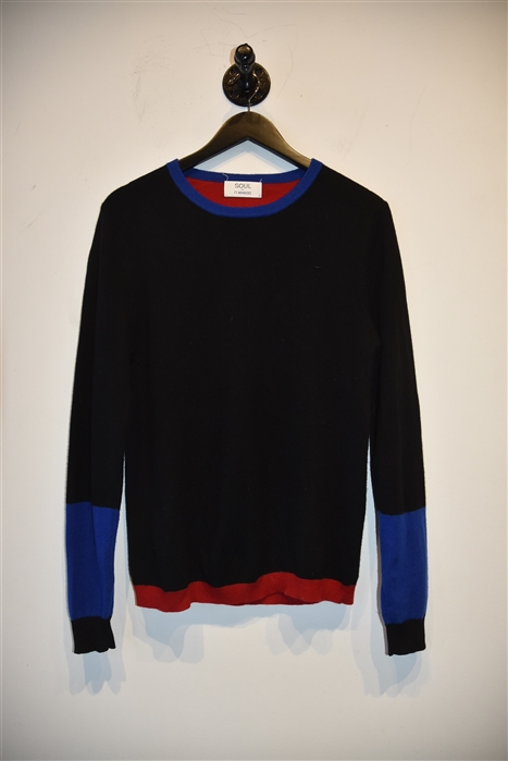 Colour Blocked Soul by Dennik Li Pullover, size S