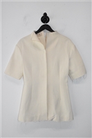Cream Marni Short-Sleeved Top, size 2