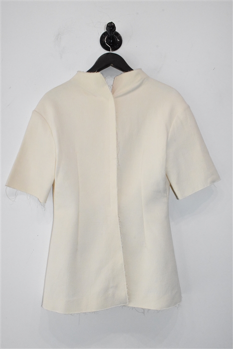 Cream Marni Short-Sleeved Top, size 2