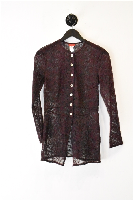 Aubergine Kenzo Blouse, size 4