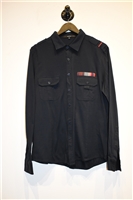 Navy Gucci Button Shirt, size XL