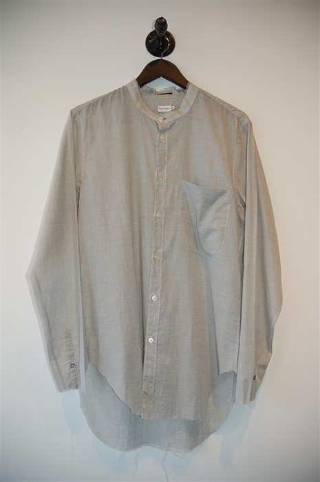 Pale Gray Paul Smith Button Shirt, size M