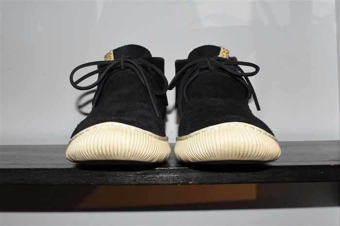 Black Suede Visvim Chukkas, size 12