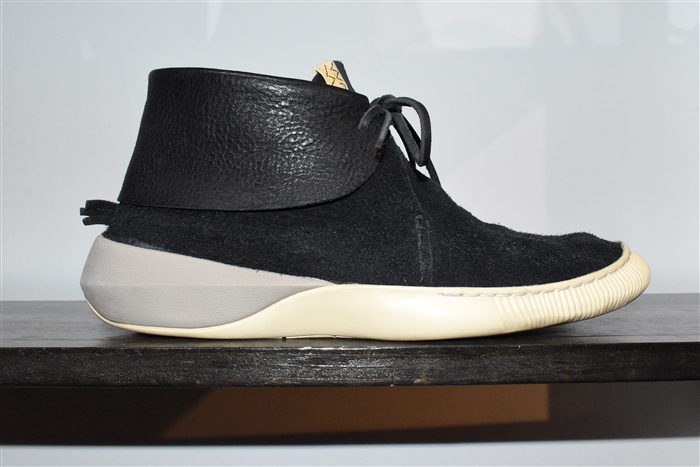 Black Suede Visvim Chukkas, size 12