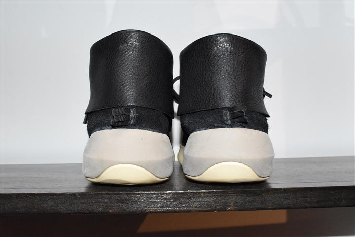 Black Suede Visvim Chukkas, size 12