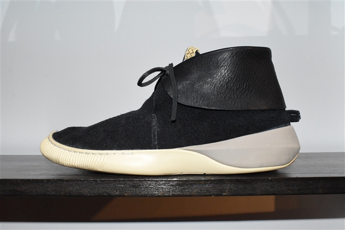 Black Suede Visvim Chukkas, size 12