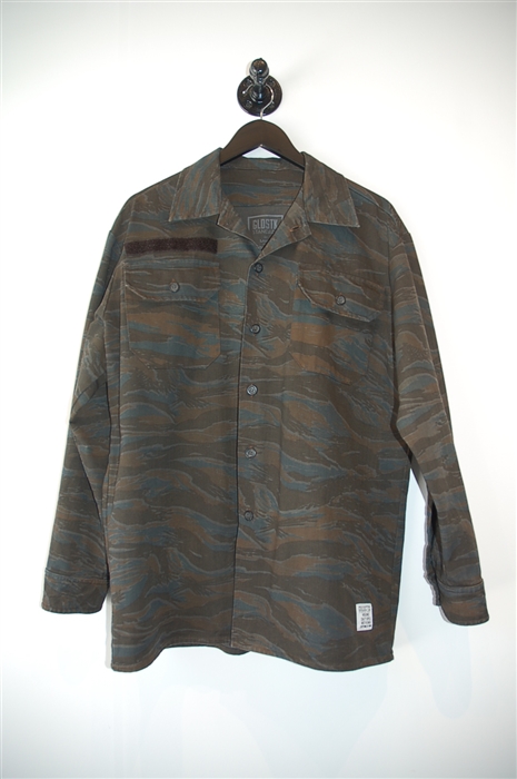 Camouflage Gldstk Button Shirt, size L