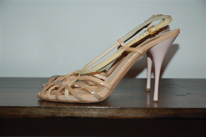 Neutral Tones Miu Miu Sandal, size 10