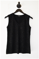 Sparkly Black Giorgio Armani Shell, size 8