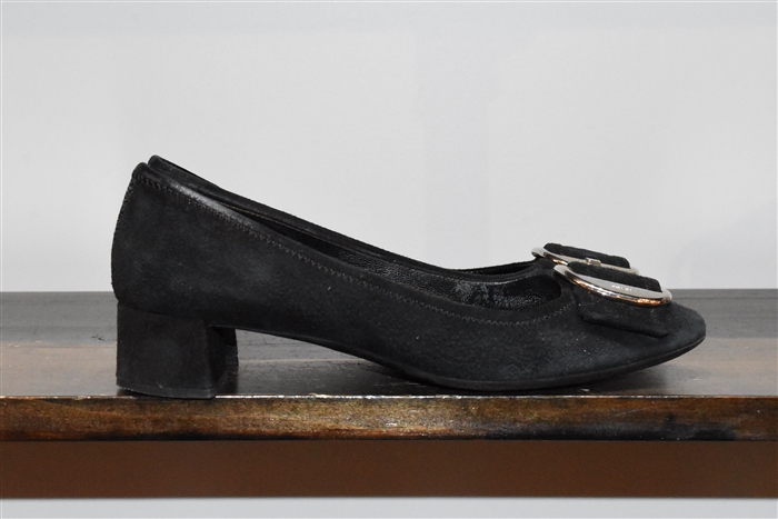 Black Suede Prada Pumps, size 8