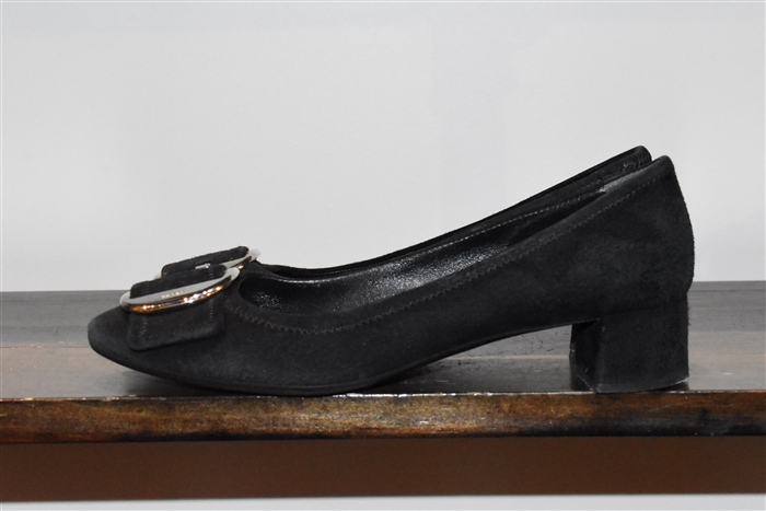 Black Suede Prada Pumps, size 8