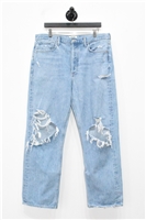 Faded Denim Agolde Slim-leg Jean, size 32