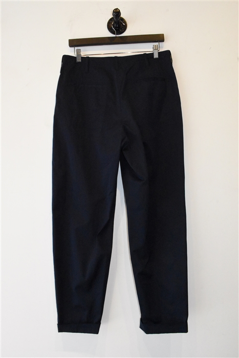 Navy Dries van Noten Trousers, size 8