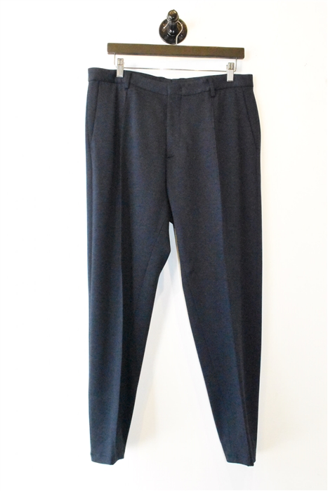 Navy Melange Emporio Armani Two-Piece Suit, size 42