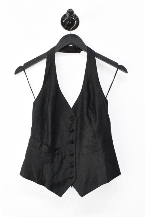 Basic Black Anne Fontaine Vest, size 6
