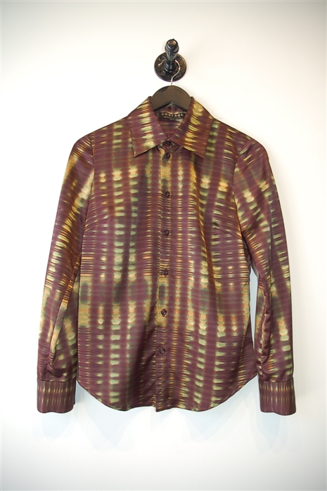 Abstract Print Comrags Blouse, size XS