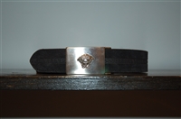 Black Leather Gianni Versace - Vintage Belt, size S
