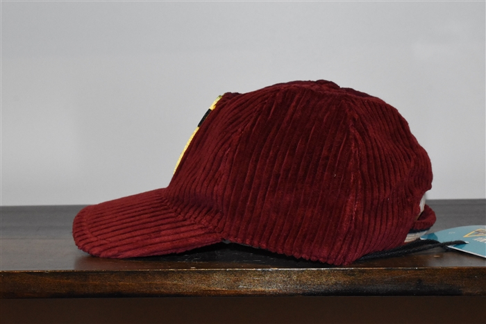 Burgundy Moncler Cap, size O/S