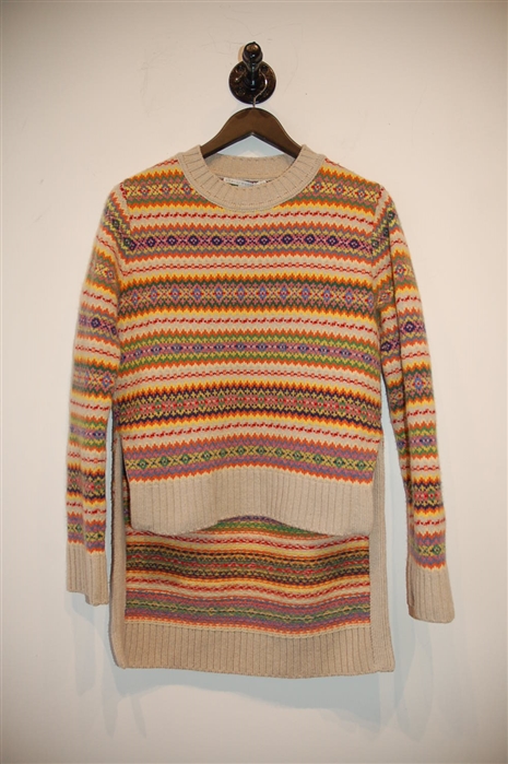 Fair Isle Stella McCartney Pullover, size 2