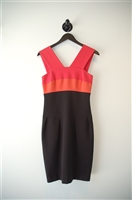 Colour Blocked Lida Baday Cocktail Dress, size 4