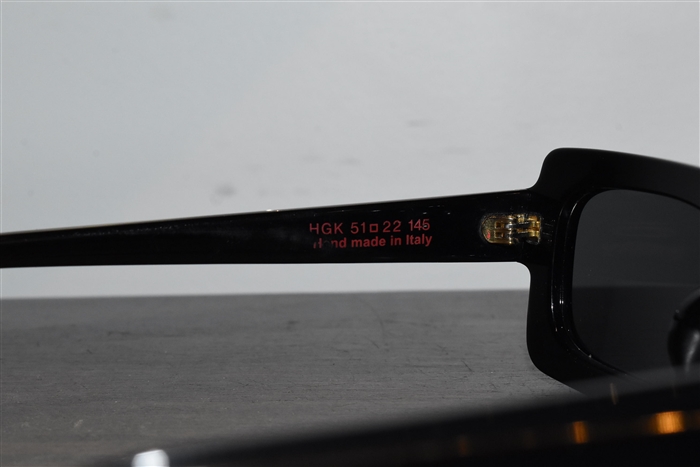 Shiny Black Marni Sunglasses, size O/S