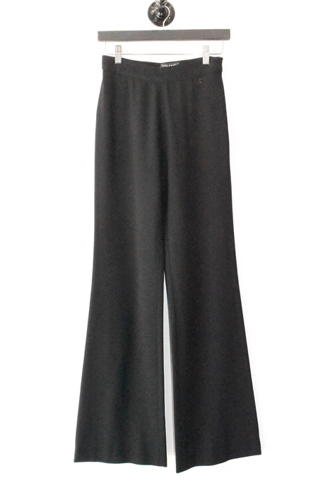 Basic Black Chanel Trousers, size 4