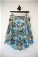 Floral Diane von Furstenberg Flared Skirt, size 4