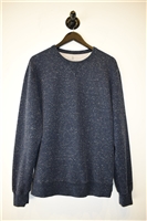 Navy Fleck Brunello Cucinelli Sweatshirt, size XL