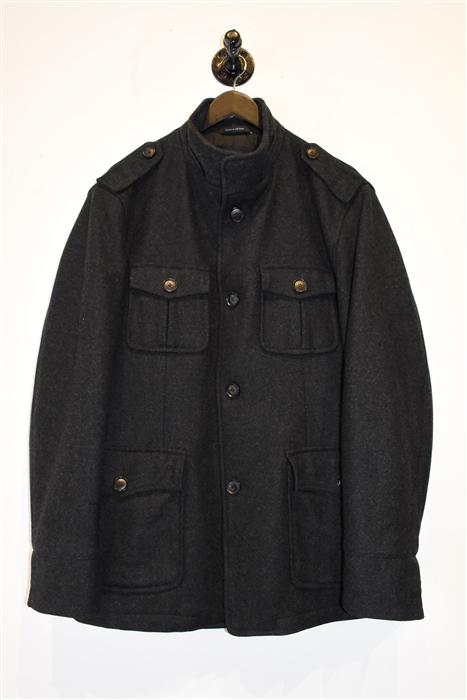 Charcoal Hugo Boss - Boss Coat, size XL