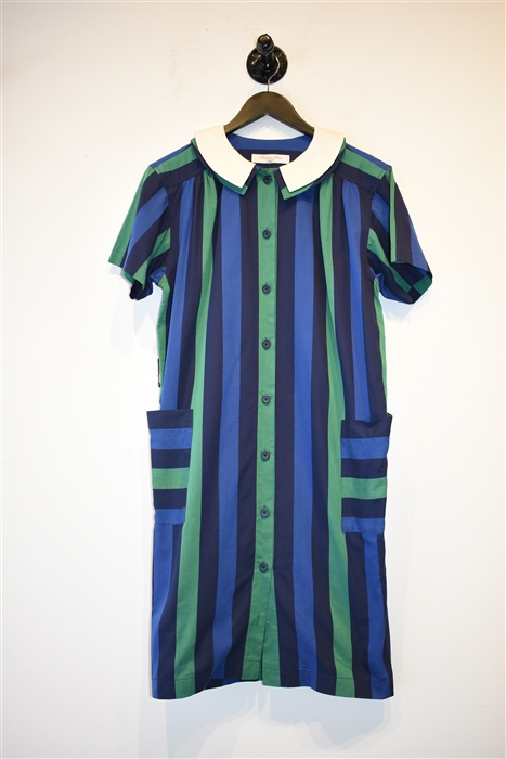 Striped Christian Dior - Vintage Shirt Dress, size M