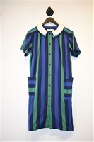 Striped Christian Dior - Vintage Shirt Dress, size M