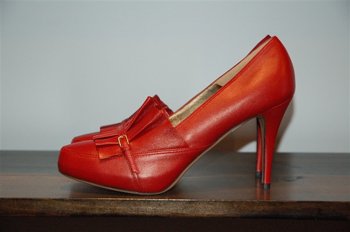 Lipstick Red Escada Pumps, size 9.5