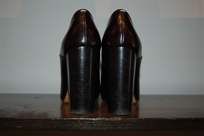 Black Leather Maison Margiela Booties, size 9