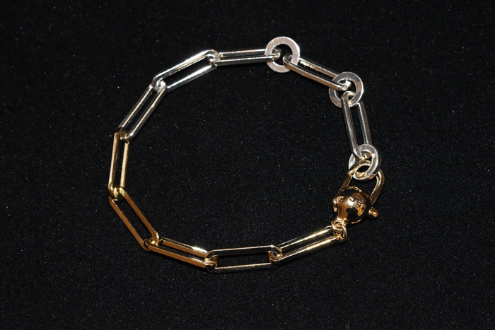 Gold & Silver Jenny Bird Bracelet, size O/S