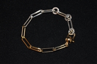 Gold & Silver Jenny Bird Bracelet, size O/S