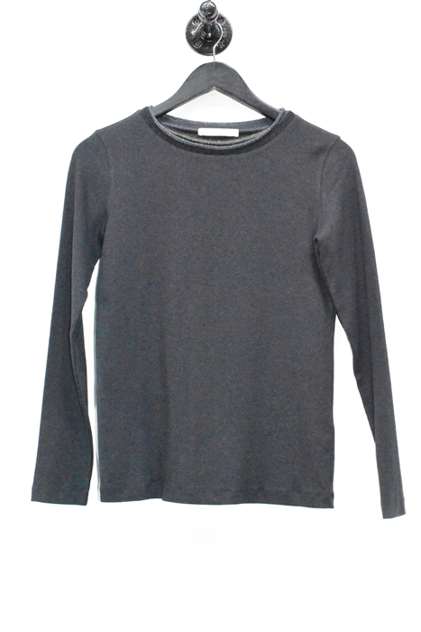 Charcoal Fabiana Filippi Pullover, size 4