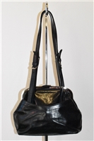 Black Leather Marni Shoulder Bag, size S