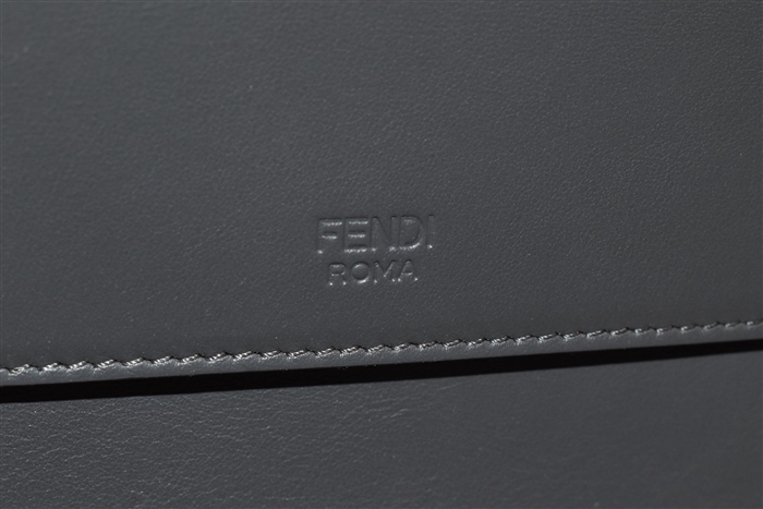 Graphite Fendi Shoulder Bag, size S