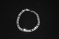 Sterling Silver No Label Bracelet, size O/S